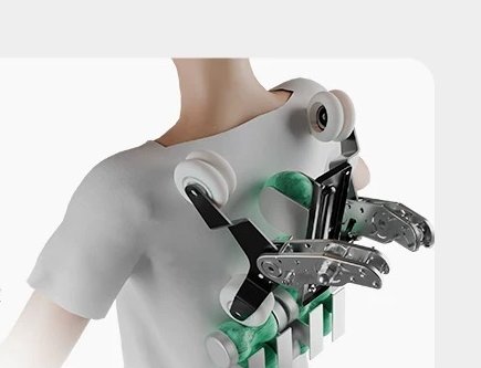 4D Pro mechanism demonstrating centimetre-level reach on a mannequin